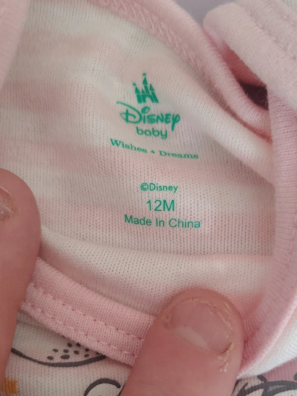 Disney soft striped